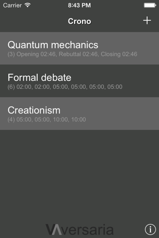 Crono: stopwatch for debates screenshot 4