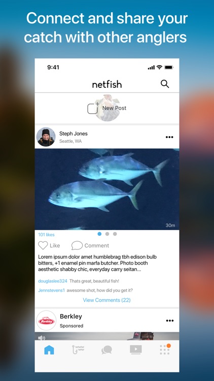 Netfish - Social Fishing App screenshot-0