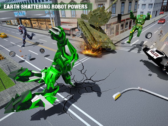 Screenshot #4 pour Robot Crocodile Attack