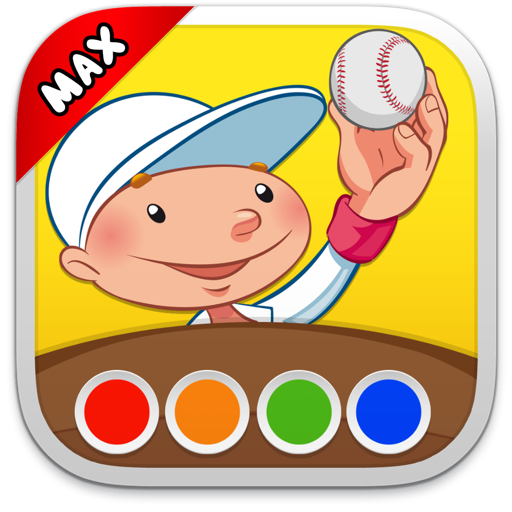 Coloring Book - Sports MAX icon