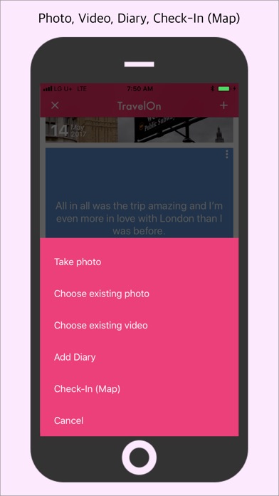 TravelOn Pro - Travel Diary screenshot 3