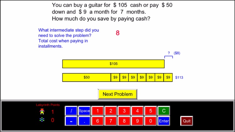 4th Grade Math - Math Galaxy screenshot-3