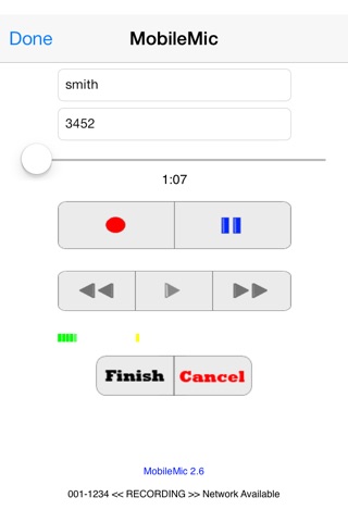 MobileMic screenshot 2