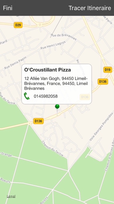 O'Croustillant Pizza screenshot 3