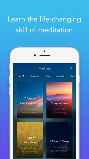 Calm on the App Store