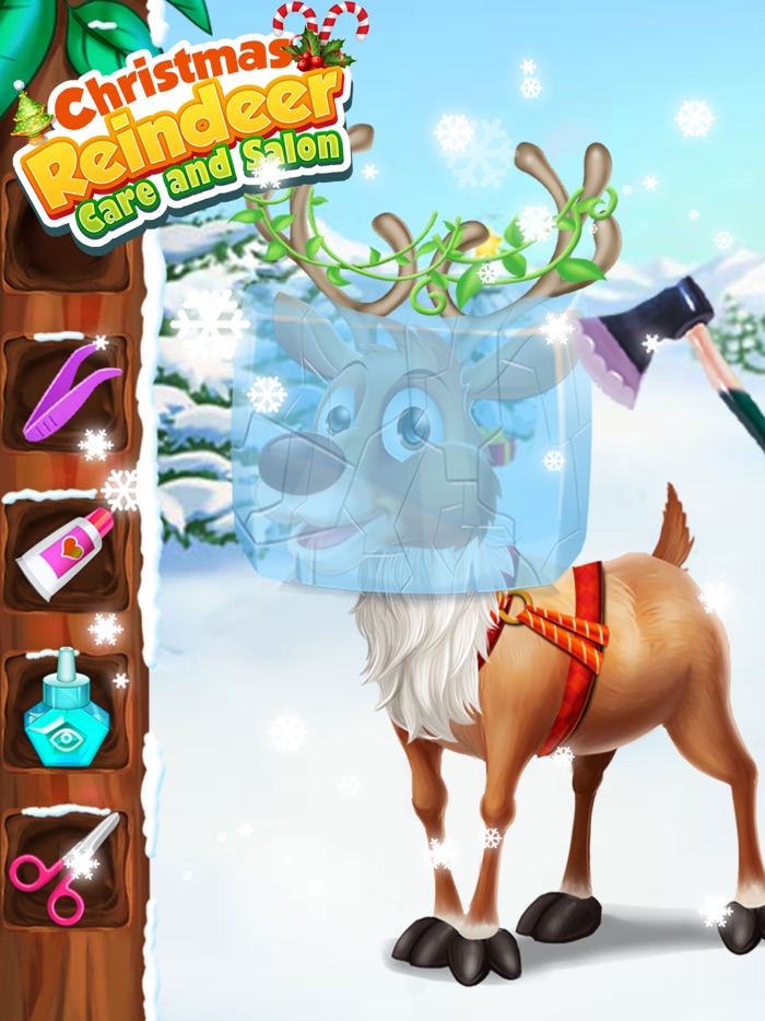 Christmas Reindeer Care Salon