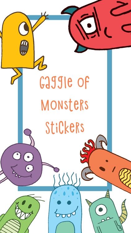 Gaggle of Monsters Stickers