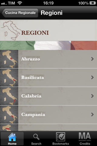 La Cucina Regionale Italiana screenshot 2