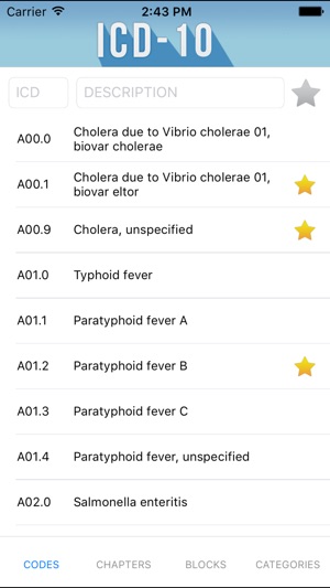 ICD-10: Codes of Diseases(圖1)-速報App