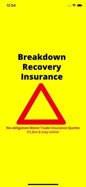 Breakdown Recovery Insurance