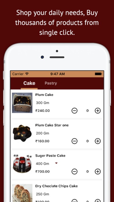 How to cancel & delete Royal Bakery Offical Store from iphone & ipad 4