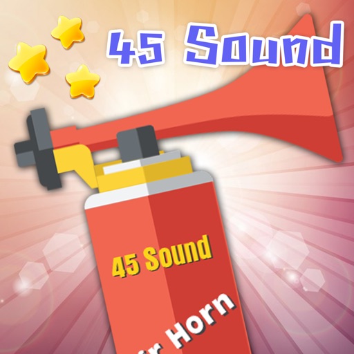 Real Air Horn 45 Funny Sound Icon