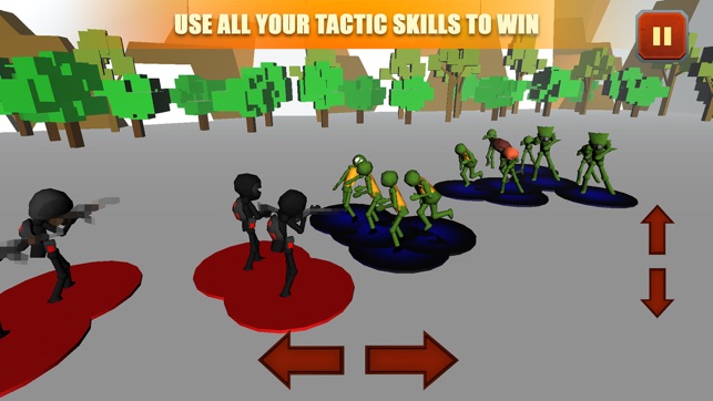 Sticky Man Zombie Fight Arena(圖4)-速報App