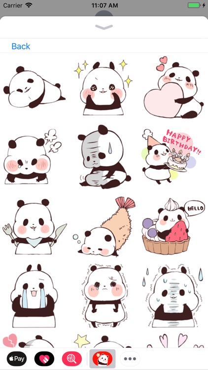 Panda Stickers Collection screenshot-5