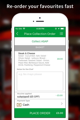 Subway Order Online screenshot 3