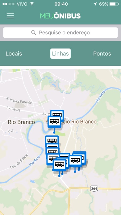 Meu Ônibus Rio Branco screenshot 2