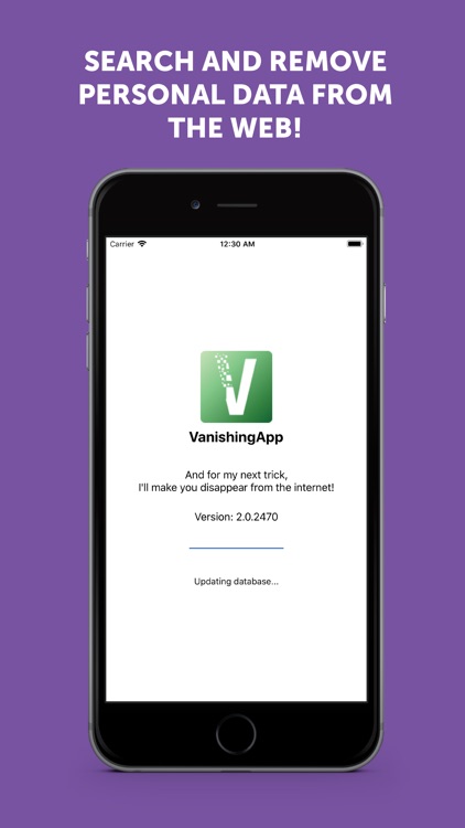 Vanish: Personal Data Eraser