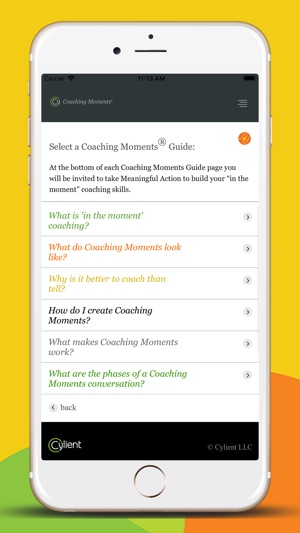 Cylient Coaching Moments(圖2)-速報App