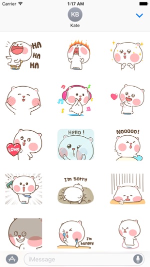 Masha The Puffy Bear Stickers(圖1)-速報App