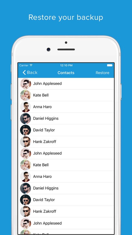 Contacts Backup - Transfer, Sync, Clean and Export screenshot-3