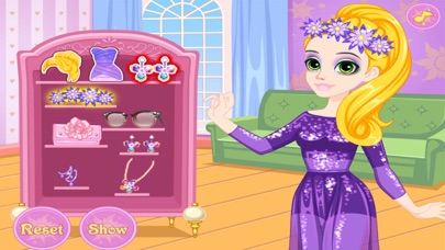 rapunzels perfect purple dress screenshot 4