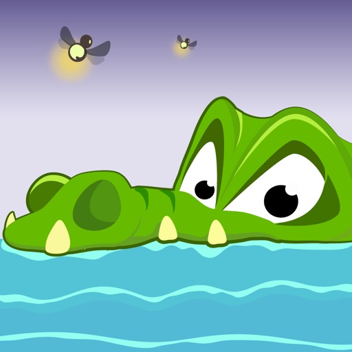 angry crocodile cartoon