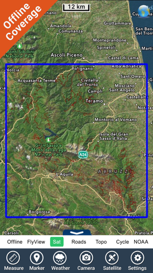 Gran Sasso e Monti della Laga NP GPS chart(圖5)-速報App