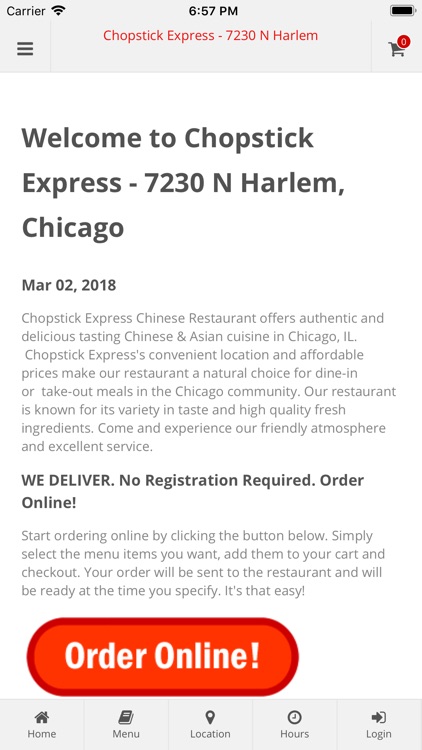 Chopstick Express Chicago