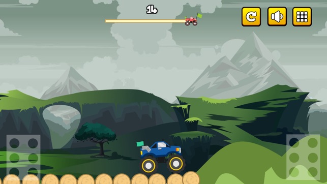 Monster Truck Mania : Hill Racing(圖5)-速報App