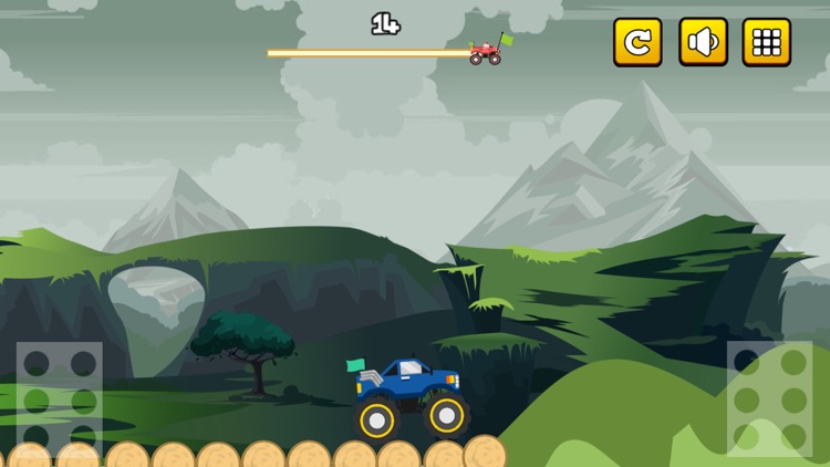 Monster Truck Mania : Hill Racing screenshot-4