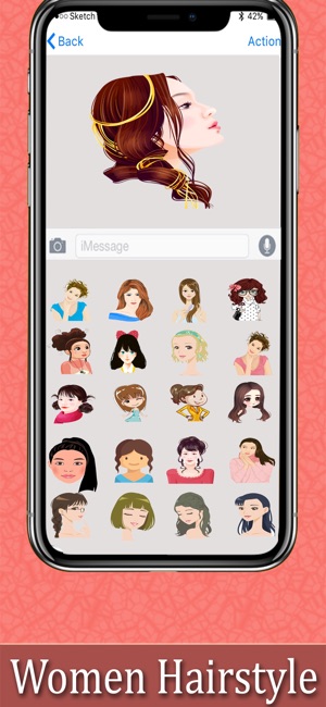 Hairstyle Stickers Emojis(圖2)-速報App