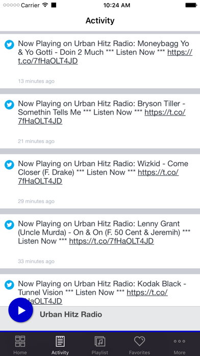 Urban Hitz Radio screenshot 2