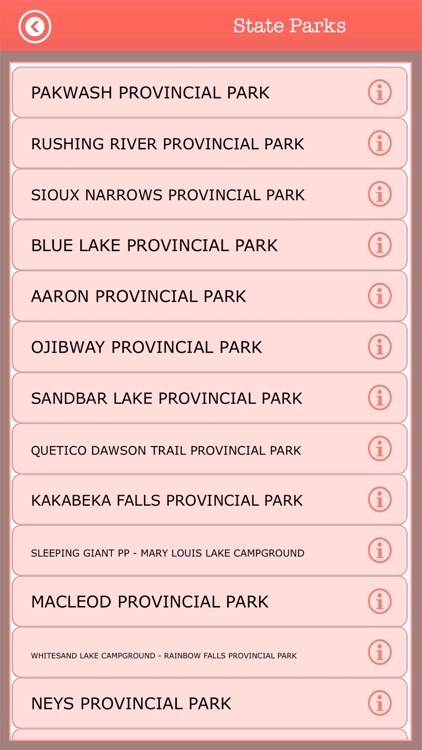 Ontario Camping & Trails,Parks screenshot-4