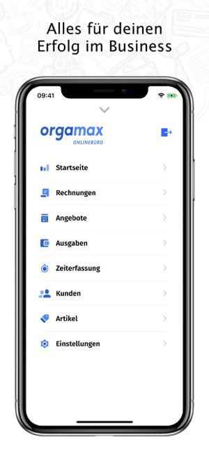 Rechnung In 1 Minute Orgamax Im App Store