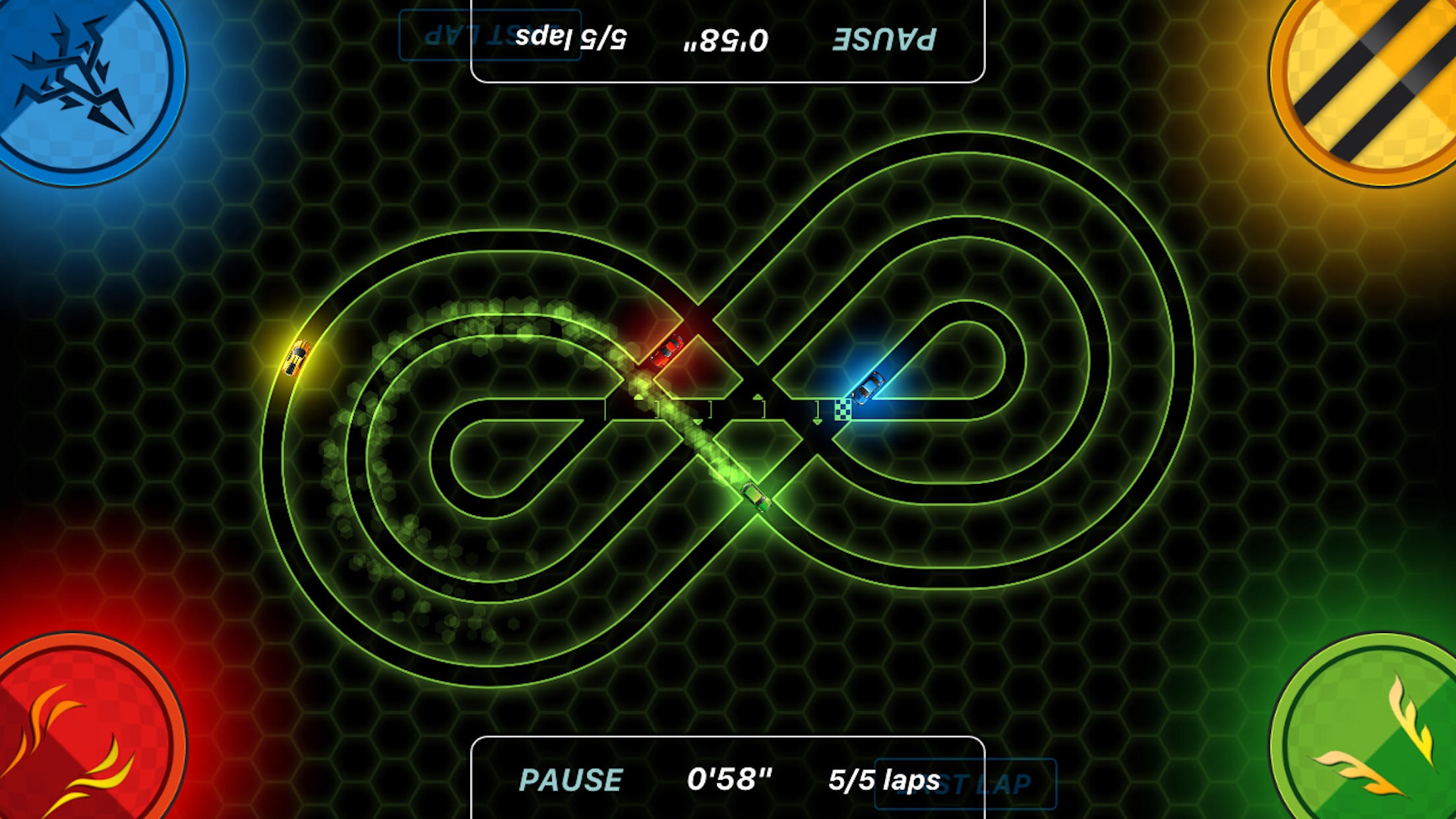 Screenshot do app Vector Race: Toy Car Track