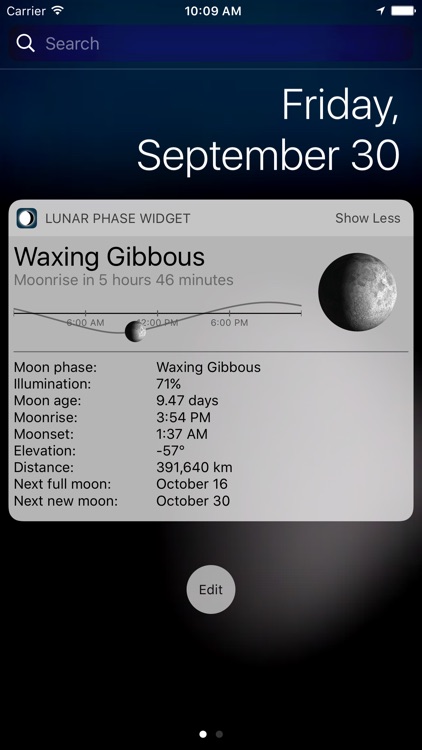 Lunar Phase Widget