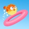 Fishing Dunk brings you the challenge of your skillfull hands when controlling a fish with wings that fly up and go through the circles on the path