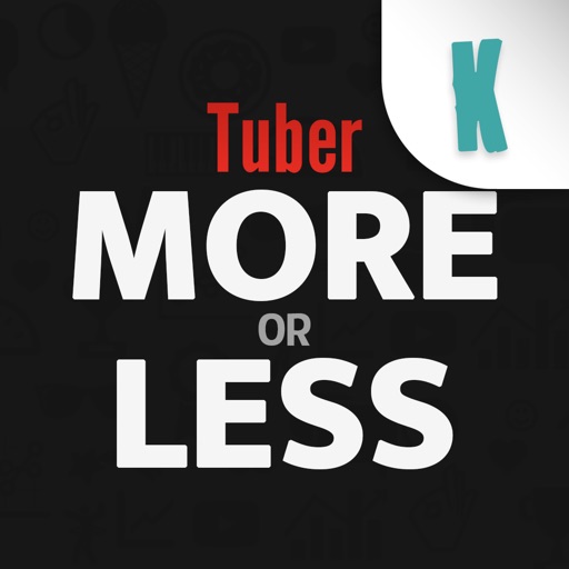 YouTuber More or Less Icon