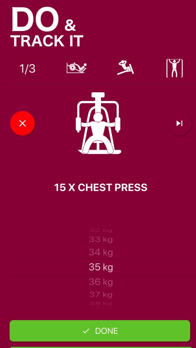 Gym Training Workouts ++ screenshot 2