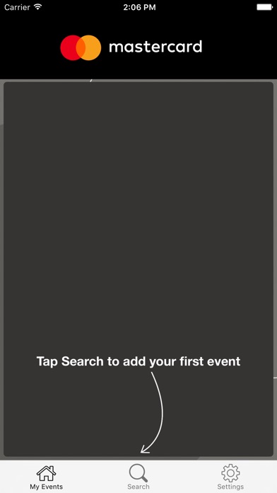 Mastercard Global Events screenshot 2