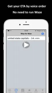ways for waze iphone screenshot 3