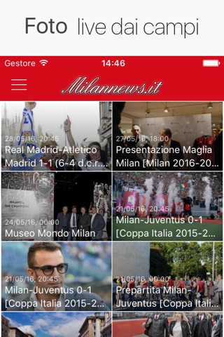 Milan News screenshot 2