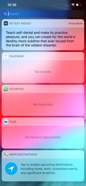 MyText Widget(圖6)-速報App