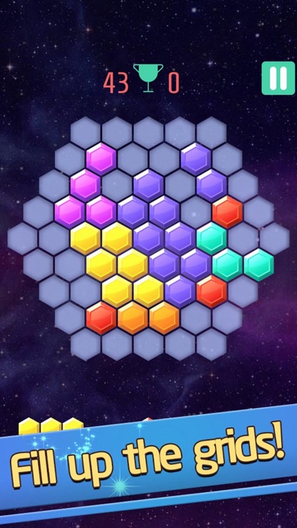 Hexa! Fill Up Grids