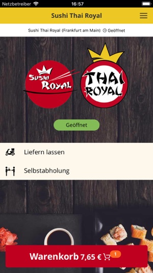 Sushi Thai Royal(圖1)-速報App