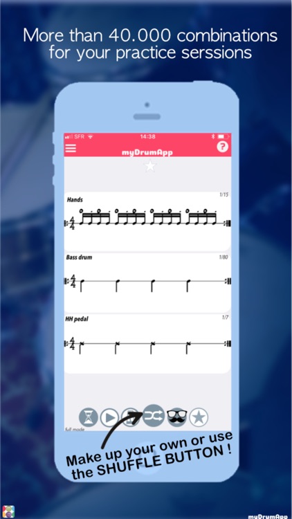 myDrumApp - Drum Practice