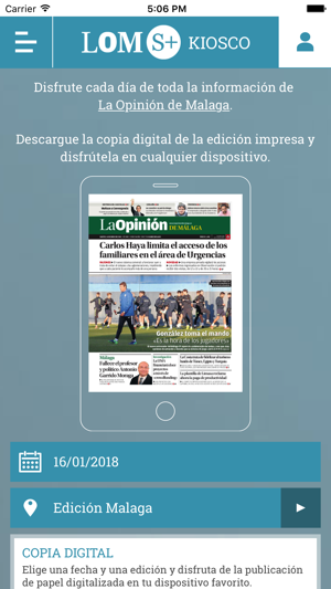 Kiosco La Opinión de Málaga(圖1)-速報App