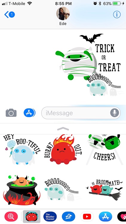 Mochi Halloween Stickers screenshot-4