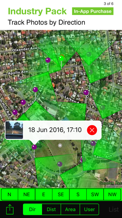 Solocator - Photos with direction (Camera+Compass+GPS) Screenshot 6