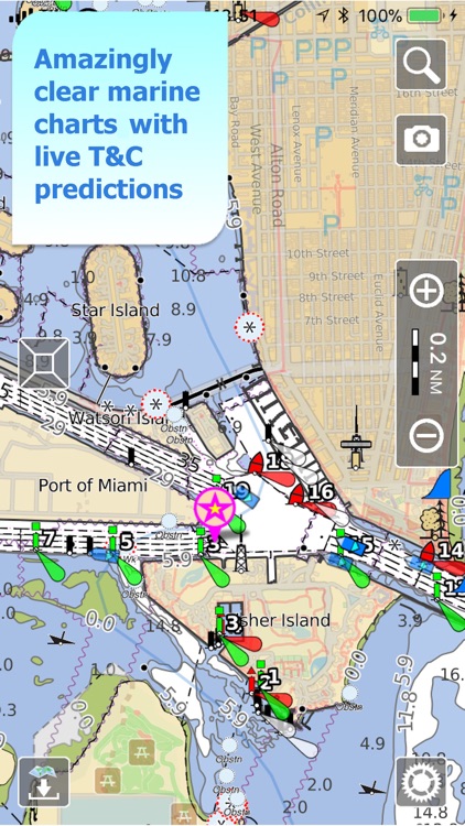 Aqua Map US - Nautical GPS screenshot-0
